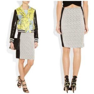 Diane Von Furstenburg Mahalia Chains Pencil Skirt